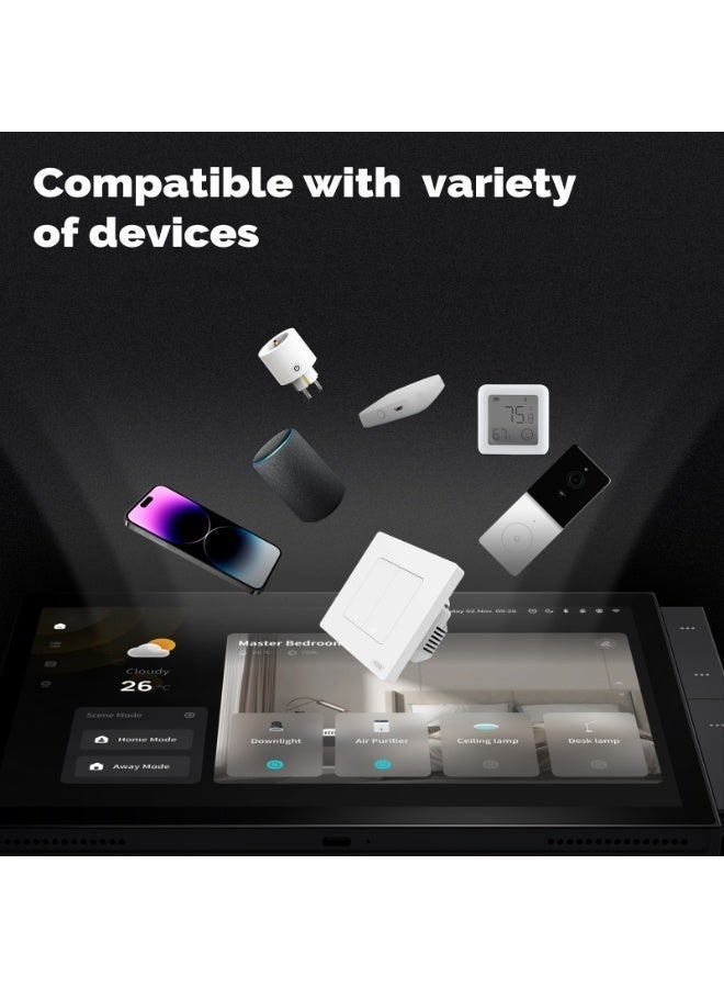 TUYA Smart Touch 10 inch Screen Control Panel with Built in Alexa & Zigbee hub - Image 5