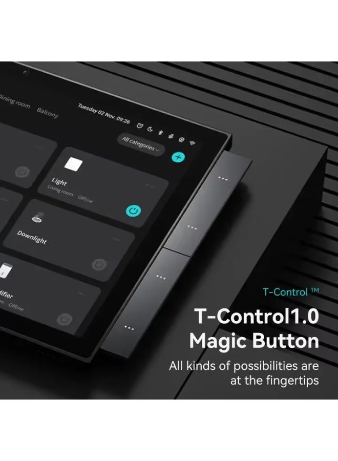 تويا لوحة تحكم ذكية تعمل باللمس مقاس 10 بوصة مع محور Alexa ومدمج Zigbee - Image 3