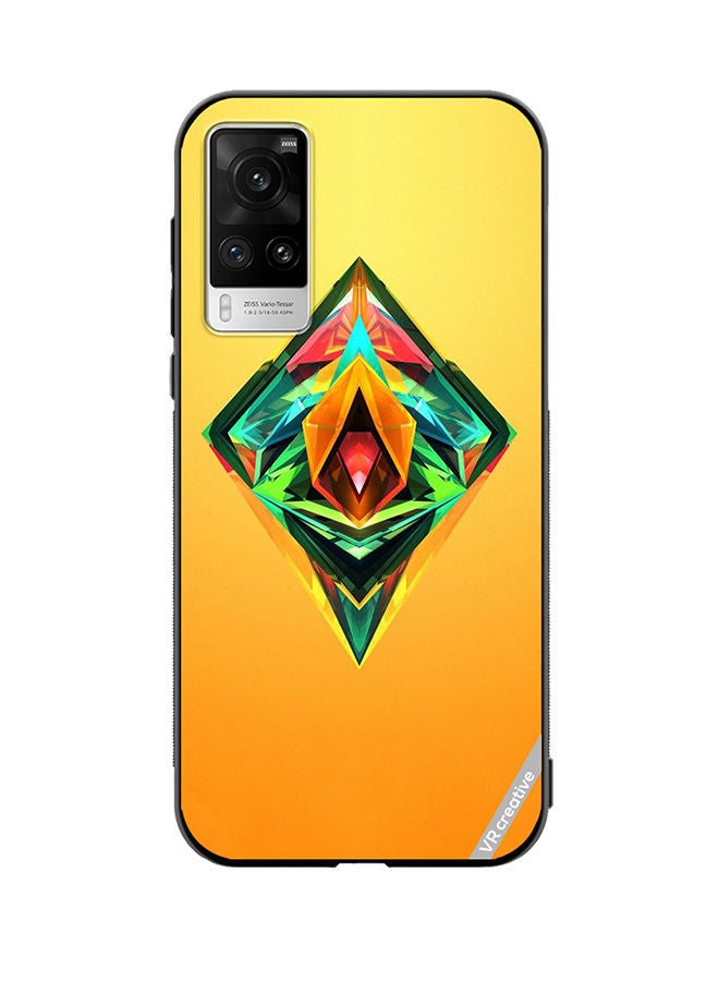 VR CREATIVE Protective Case Cover For Vivo X60 Pro Etherium Design Multicolour - Image 1