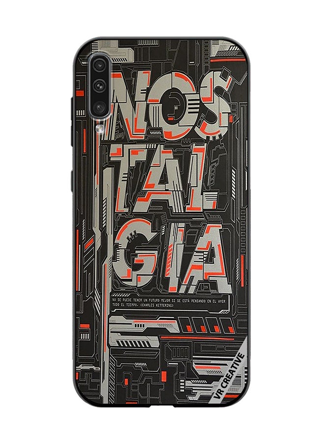 VR CREATIVE Protective Case Cover For Samsung Galaxy A50/A50s Nostalgia Design Multicolour - Image 1