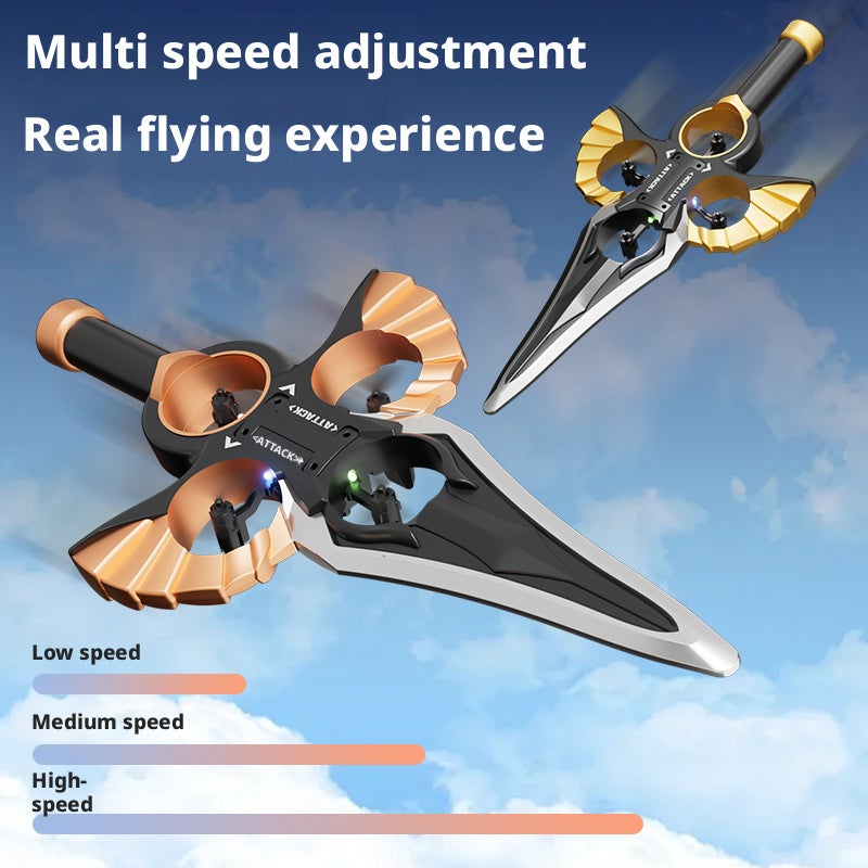 Gesture-Controlled Flying Sword RC Drone Toy YH996 - Image 4