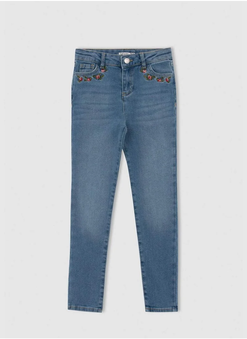 DeFacto Girl Skinny Fit Denim Trousers