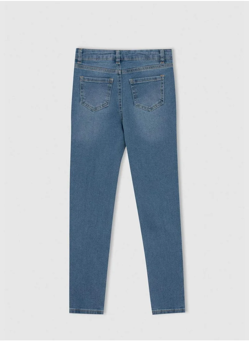 DeFacto Girl Skinny Fit Denim Trousers