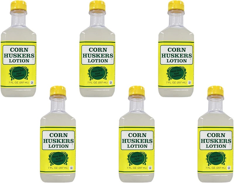 لوسيون كورن هاسكرز للعناية باليدين ثقيل الوزن 7 أونصات عبوات مجموعة من 6