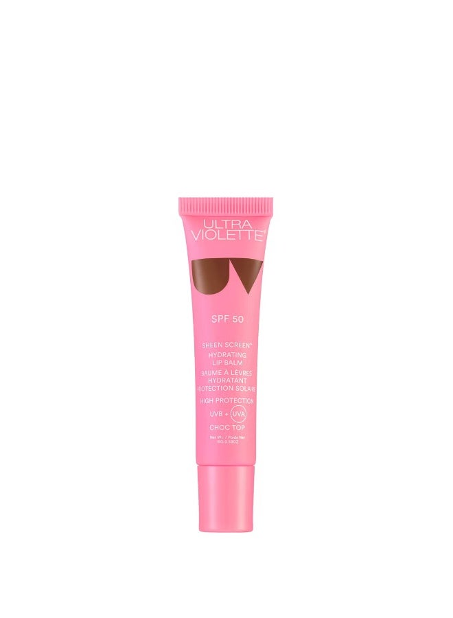 Ultra Violette Sheen Screen Hydrating SPF50 Lip Balm - Choc Top - Image 1
