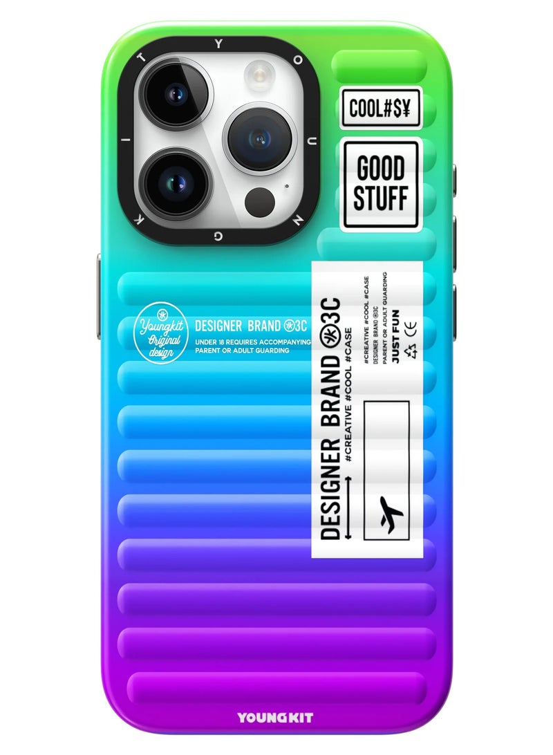 YOUNG KIT Young Kit the Wizard of Oz MagSafe Apple iPhone 15 Pro max Case - Aurora Galaxy Color  - Image 1