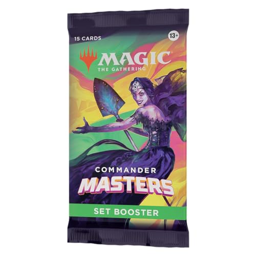 Magic The Gathering Commander Masters Set Booster Pack - Image 1