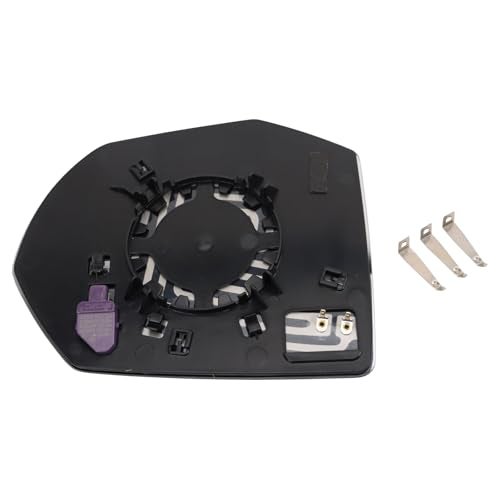 TRQ Driver Side Mirror Glass Heated Blind Spot Indicator Convex Compatible with 2021-2024 Chevrolet Tahoe Suburban, GMC Yukon Yukon XL GM1324217 - Image 5