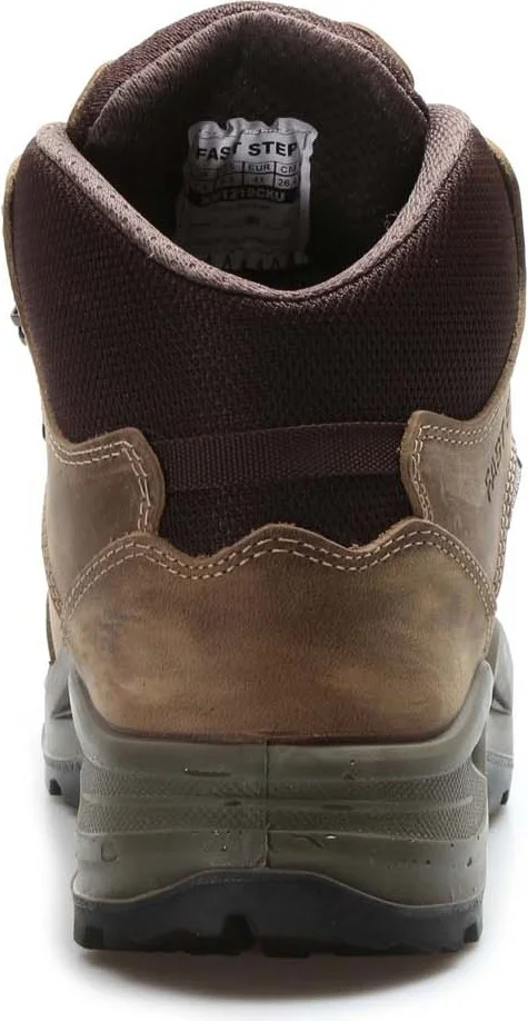 Fast Step Genuine Leather Beige Women's Outdoor Boots 117sza1219
