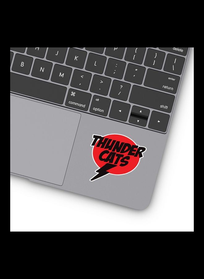 RKN Thunder Cat Logo Vinyl Stickers For Laptop - Image 2