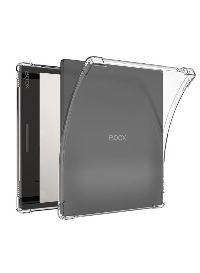 general Case Compatible with Onyx Boox Go Color 7 inch (2024) + 2 Pack Screen Protector, Transparent TPU Flexible Anti-scratch Case with Reinforced Corners, Ultra-thin Silicone Anti-Shock - Image 2