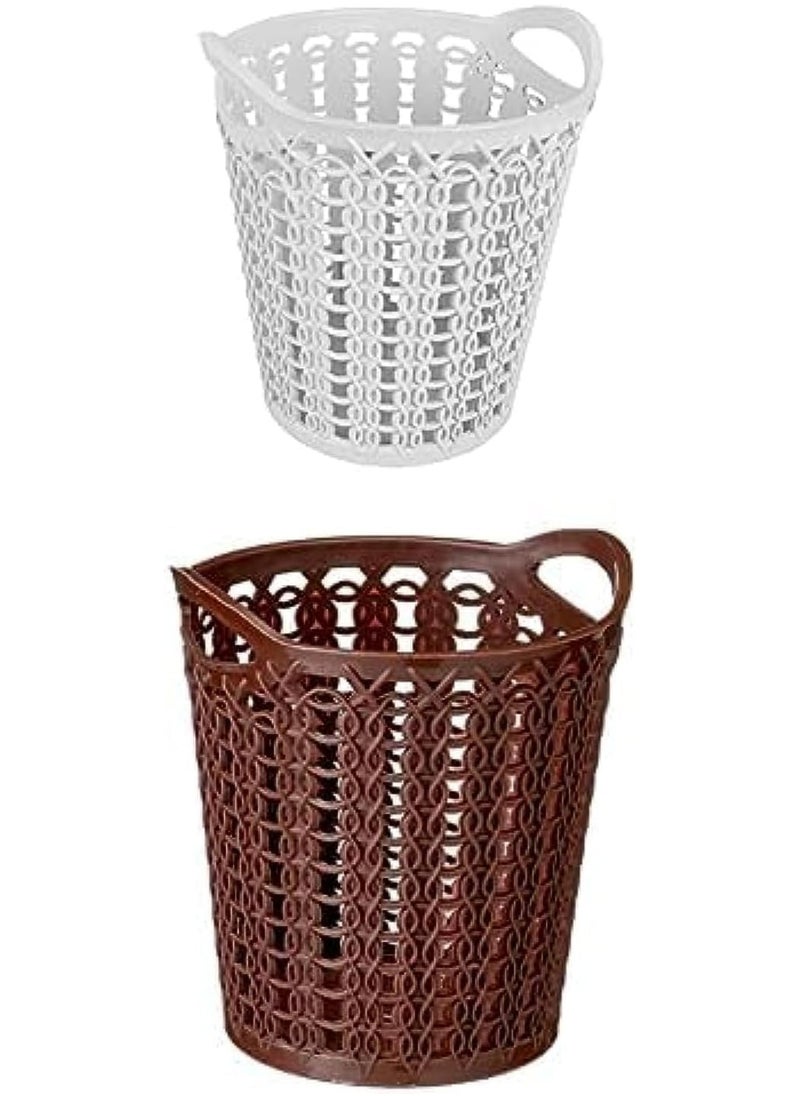Generic - Practical laundry basket with large capacity and stylish design - ideal for organizing clothes in the bathroom or laundry room (grey) - Image 1