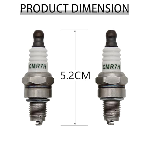 FLMLF High performance spark plugs（2pcs) CMR7H For Zenoah ChongYang Rovan rc Engine 1/5 BAJA 5B 5T 5SC TOP SPEED RC WORLD - Image 3