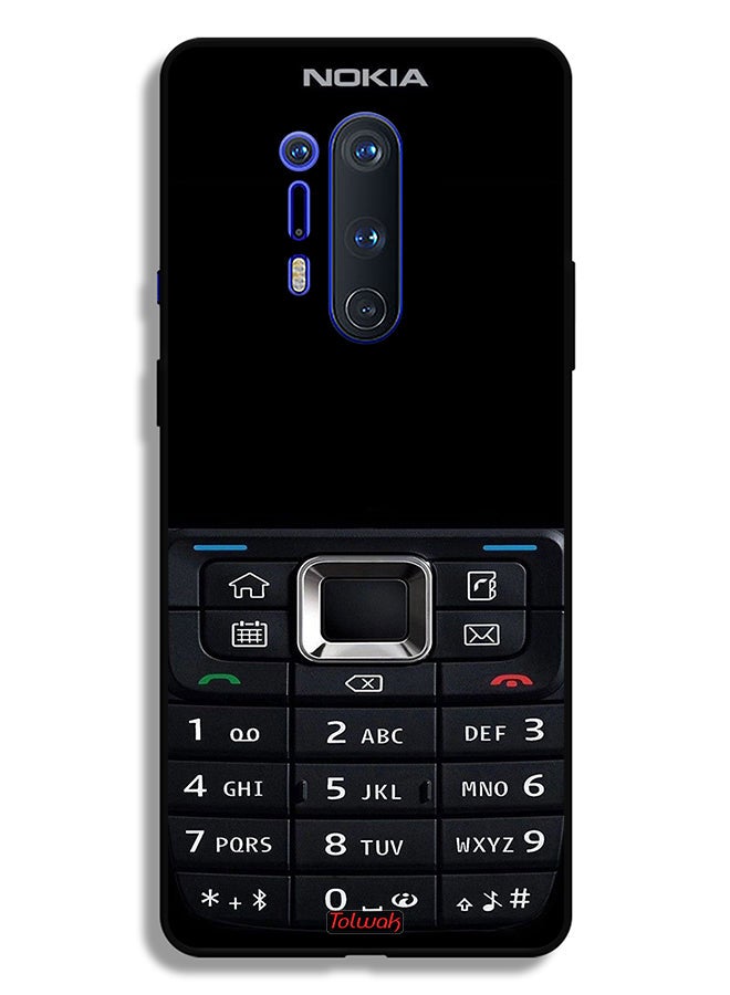 Tolwak OnePlus 8 Pro Protective Case Cover Old Phone Pattern - Image 2