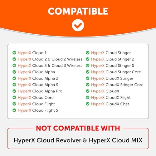 WC Freeze V2 Cloud Alpha - Angled Cooling Gel Earpads for HyperX Cloud Alpha & More, by Wicked Cushions | Angled Pads for Extreme Comfort, New Freeze V2 Cooling Fabric, Extra Thick | 90's Black - Image 2