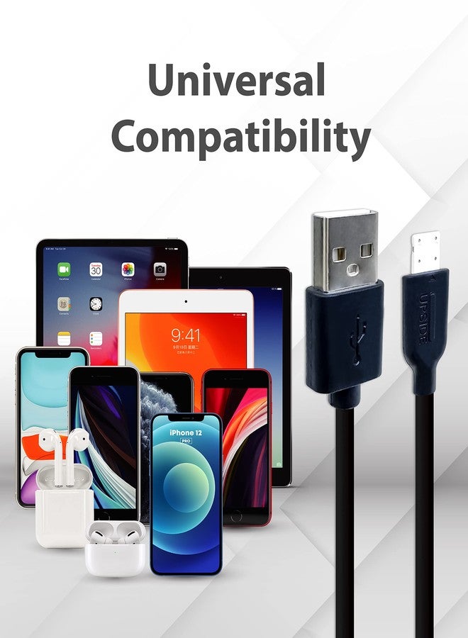 Gigastone 【5-Pack】 Charging Cable for Apple Lightning Devices, 3ft Fast Charge 12W, Compatible with iPhone, iPad, Charging only, Data Sync not Supported, Black - Image 5