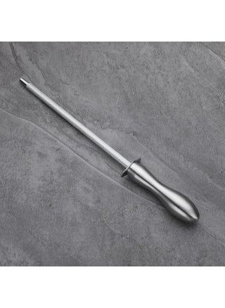 Danube Home Chef'S Delight Celina Knifeblade Sharpener 29.5Cm Silver Precision Honing Tool For Sharp Durable Blades Sleek Silver Finish Essential For Professional - pzsku/Z06E53F6C5F77F941666BZ/45/1746218670/9ff1a738-3b25-4212-b8e6-61fbba1cdccc