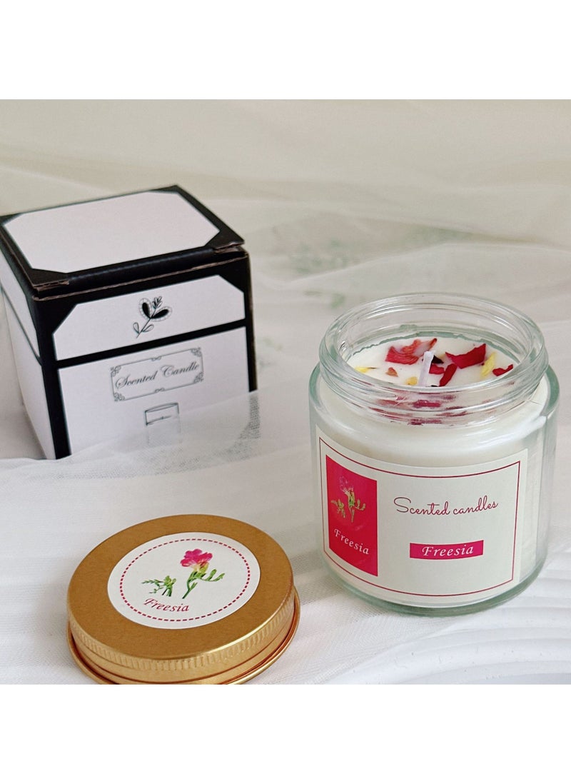 general Essential oil scented candles British Freesia Natural sleep aid Ramadan souvenirs recommended Valentine's Day gifts - Image 1