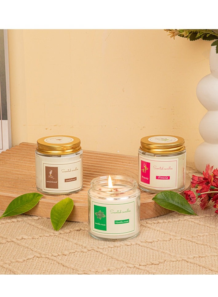 general Essential oil scented candles British Freesia Natural sleep aid Ramadan souvenirs recommended Valentine's Day gifts - Image 2