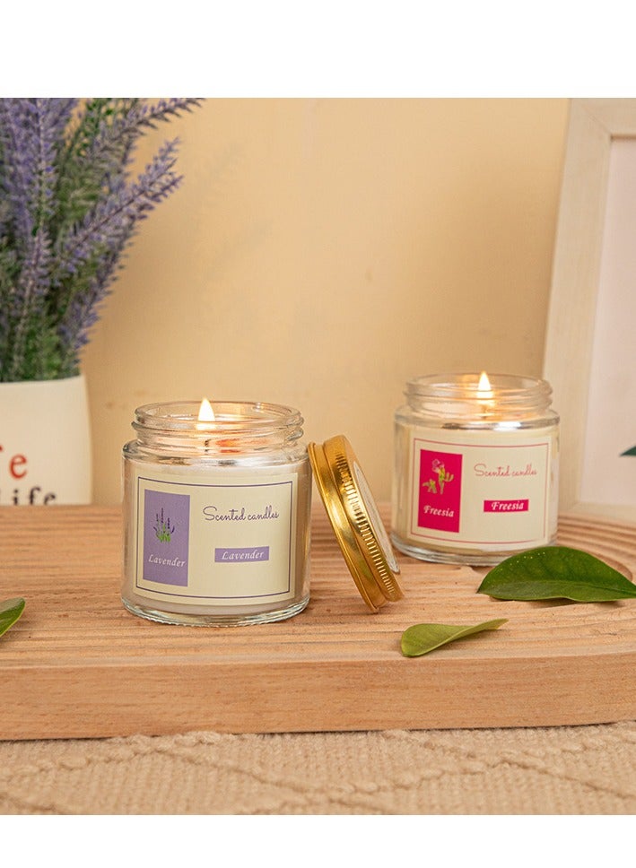 general Essential oil scented candles British Freesia Natural sleep aid Ramadan souvenirs recommended Valentine's Day gifts - Image 4