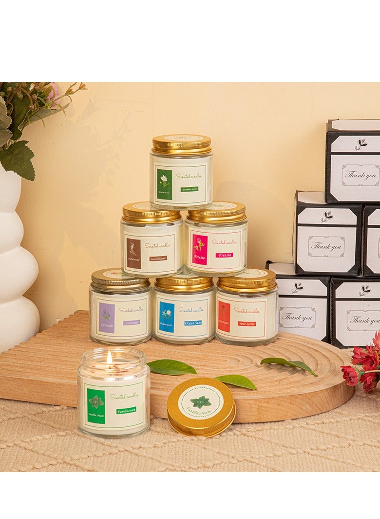 general Essential oil scented candles British Freesia Natural sleep aid Ramadan souvenirs recommended Valentine's Day gifts - Image 5