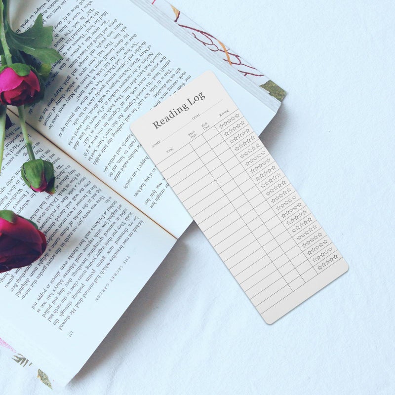 12Pcs Library Card Bookmarks Read Log For Teachers Students Book Lovers - Image 4