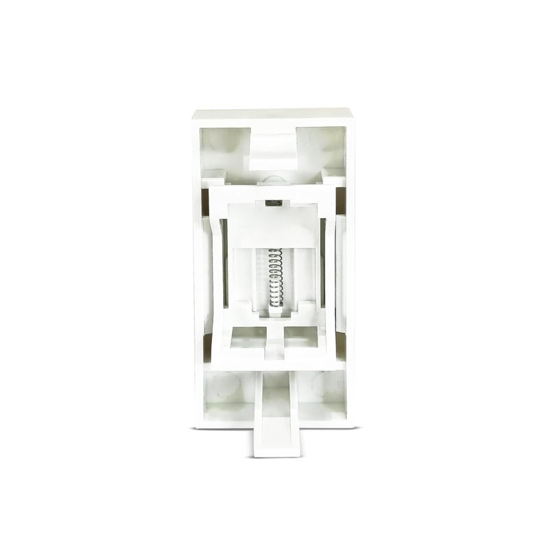 MX RJ45 Cat6/Cat6a Network Port 1 Module – 22.5×45 mm Modular Data Socket for LAN Ethernet Wall & Furniture Plates Pack of 2 - Image 3