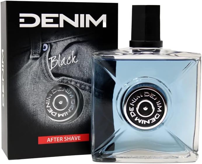 Denim 3x DENIM Black Aftershave Tonic Lotion 100ml