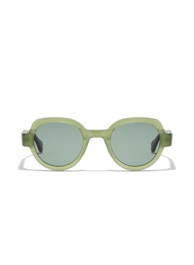 30Sundays Laurel,Women Sunglasses, Geometric Sunglasses, UV Protection: UV400 (Green,Green) - Image 1