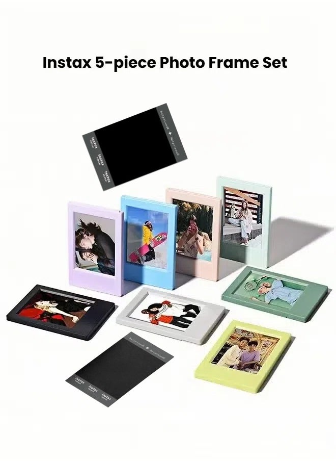 غابة خضراء - مجموعة إطارات صور Instax الملونة، 5 قطع، بألوان مختلفة - Image 1