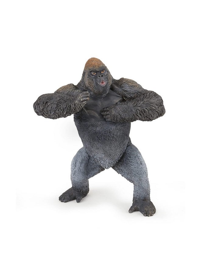 Papo Papo -Hand-Painted - Figurine -Wild Animal Kingdom - Mountain Gorilla -50243 -Collectible - for Children - Suitable for Boys and Girls- from 3 Years Old - Image 1