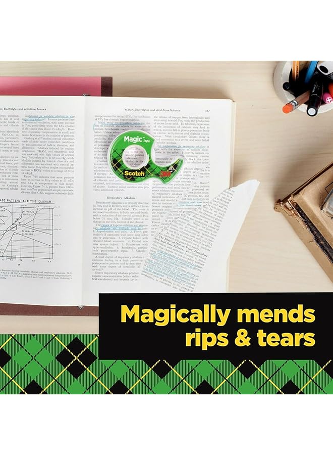 Scotch  Brand Magic Tape With Dispenser 3 4In X 300In - Image 5