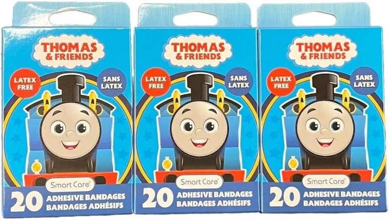 Thomas Adhesive Bandages Latex Free 3 Boxes of 20