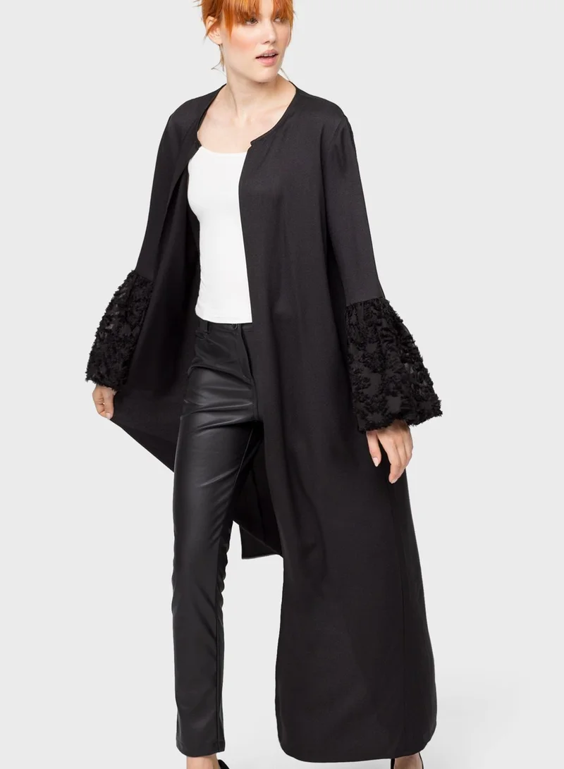 RINA Flute Sleeve Abaya