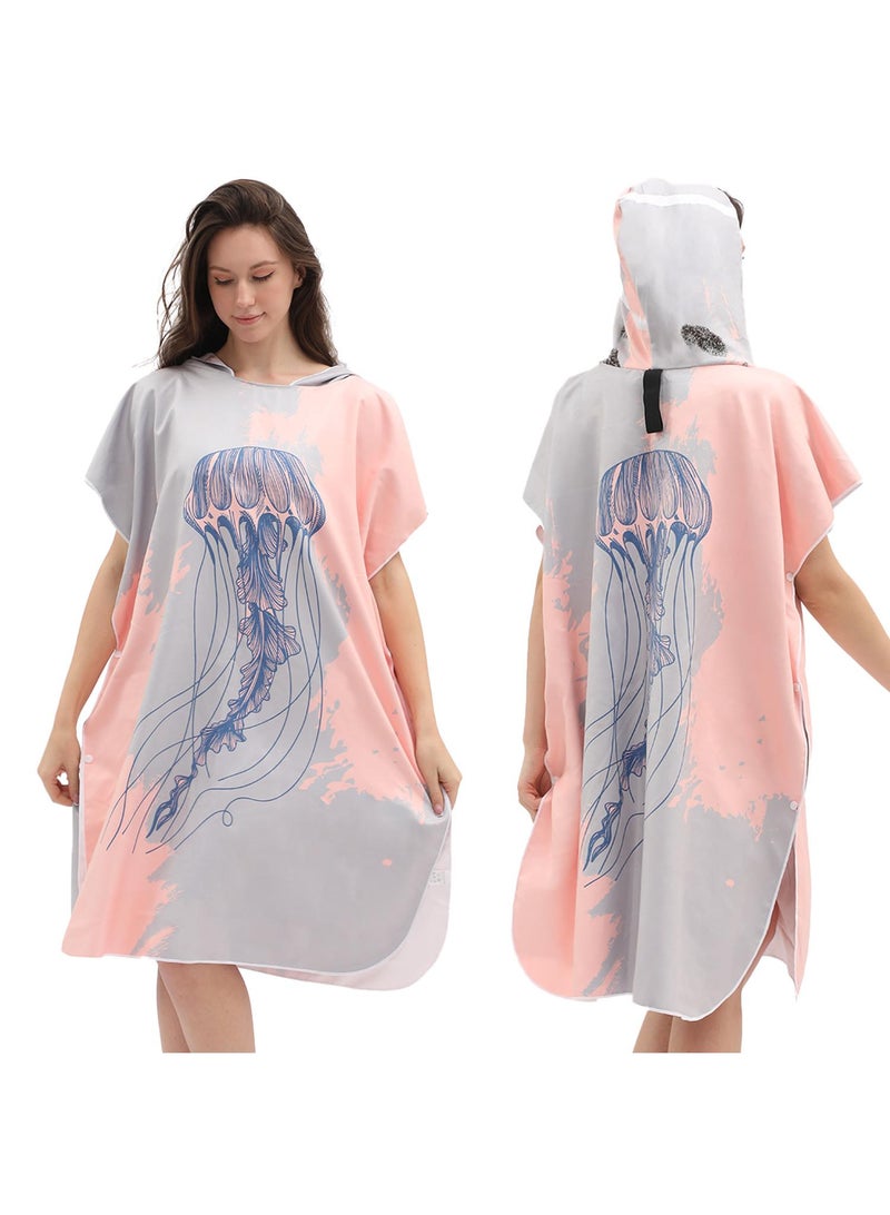 general 80*100*35cm Quick Dry Cape Cape Easy Change Bathrobe - Image 4