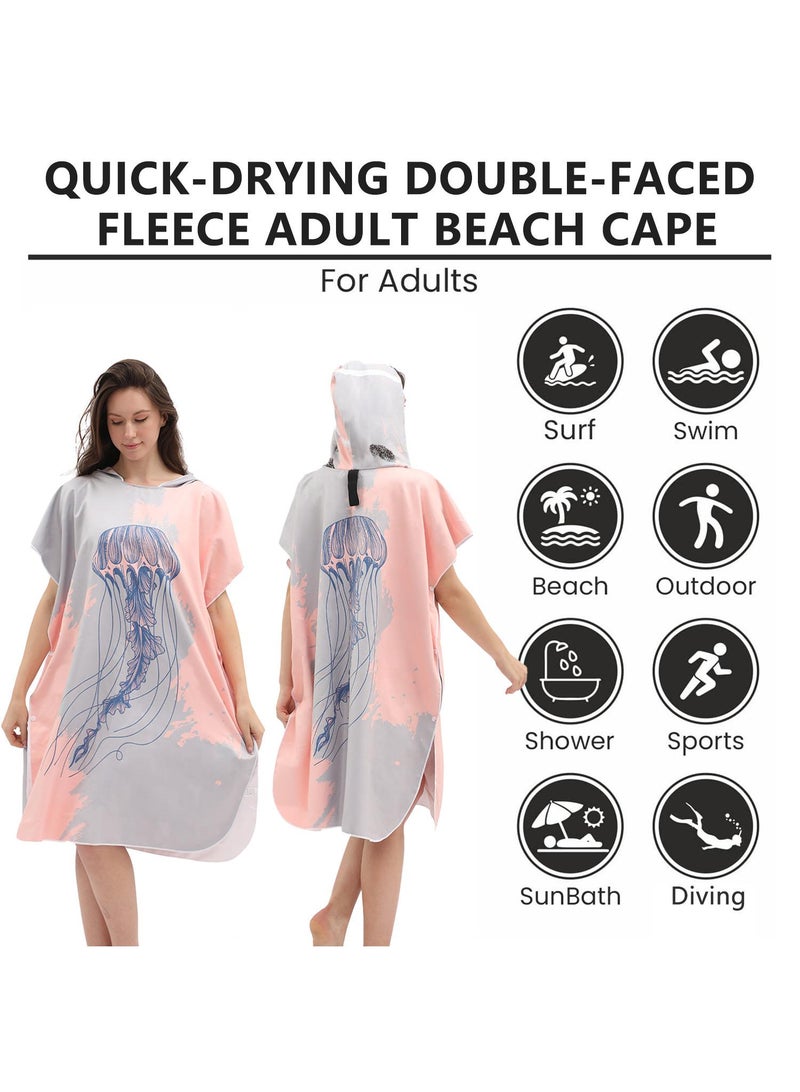 general 80*100*35cm Quick Dry Cape Cape Easy Change Bathrobe - Image 3