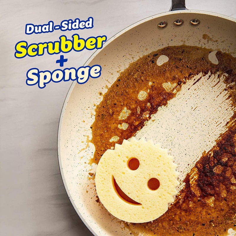 Scrub Daddy Scrub Mommy - Scratch-Free Multipurpose Dish Sponge - BPA Free & Odor Resistant - Image 2