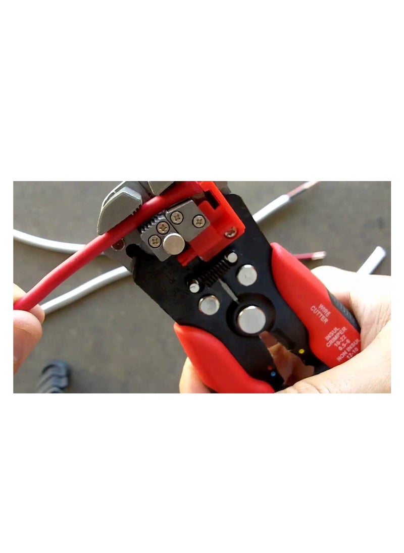 ABBASALI - Wire Crimpers & Stripper and Bolt Cutter with 175 Piece Wire Terminal Ring, Spade & Quick Disconnects Connection Kit for (non-) Insulated Terminals - Image 1
