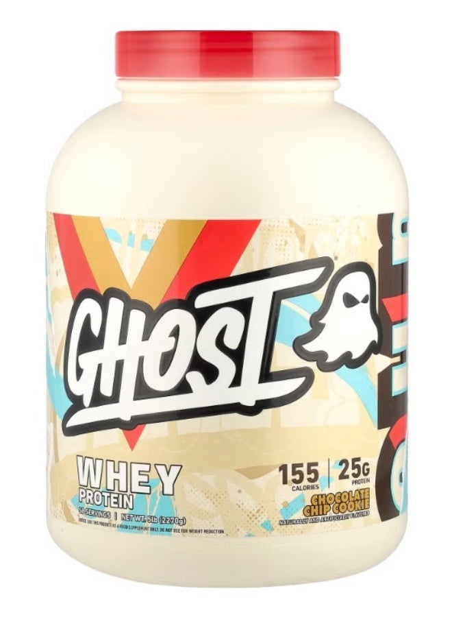 GHOST WHEY PROTEIN CHOCOLATE CHIP COOKIE 58 SERV
