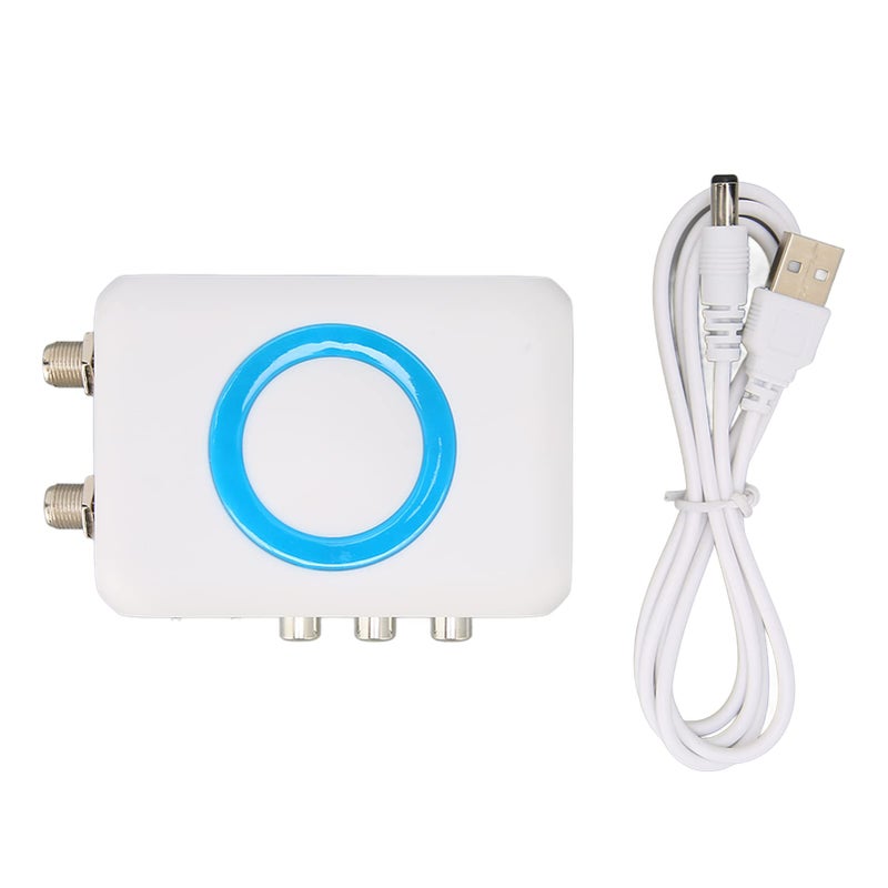 ciciglow موديلتور RF NTSC، موديلتور رابط التلفاز، محول استقبال الصوت والفيديو M65A، محول ديمودولاتور VHF HD احترافي، يدعم PLL/NTSC، مع كابل USB، لنظام CATV - Image 5