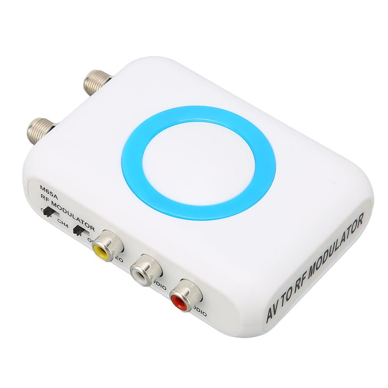 ciciglow موديلتور RF NTSC، موديلتور رابط التلفاز، محول استقبال الصوت والفيديو M65A، محول ديمودولاتور VHF HD احترافي، يدعم PLL/NTSC، مع كابل USB، لنظام CATV - Image 1