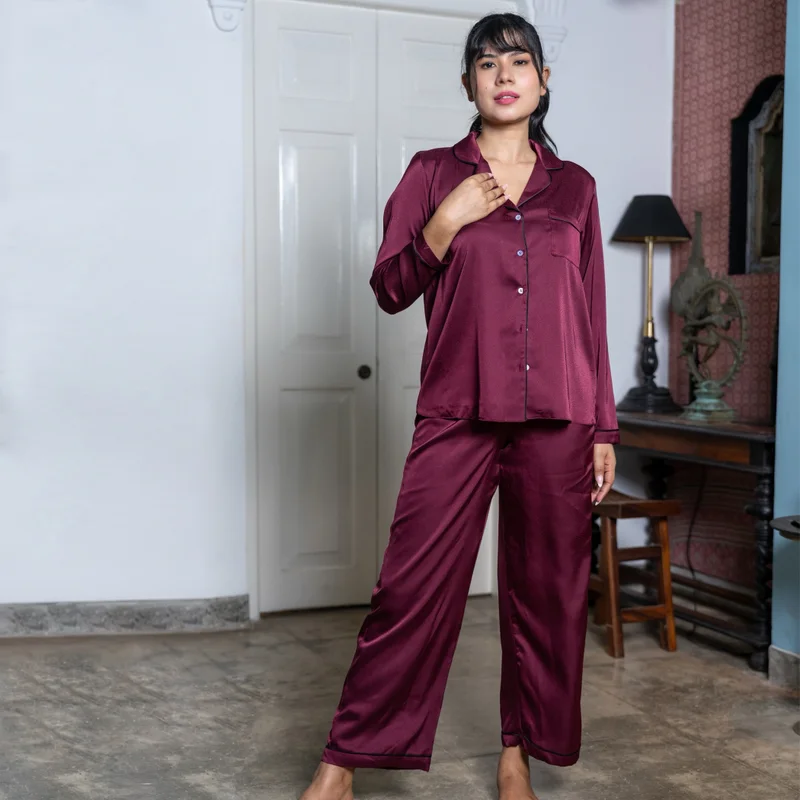 Aadaraya Aadaraya Pyjama Set Shirt and Trousers