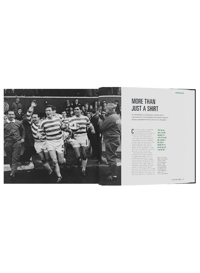 The Celtic Jersey: The story of the famous green and white hoops told through historic match worn shirts  - Image 3