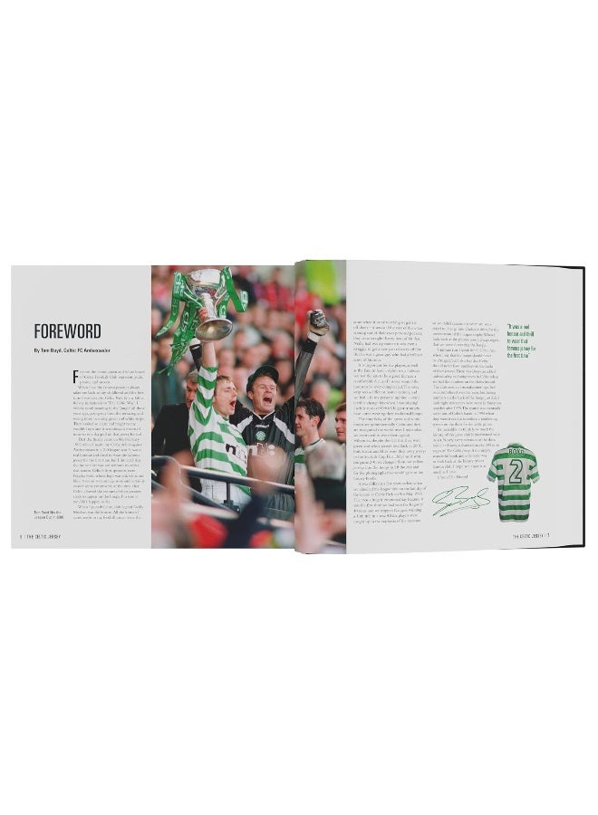 The Celtic Jersey: The story of the famous green and white hoops told through historic match worn shirts  - Image 2