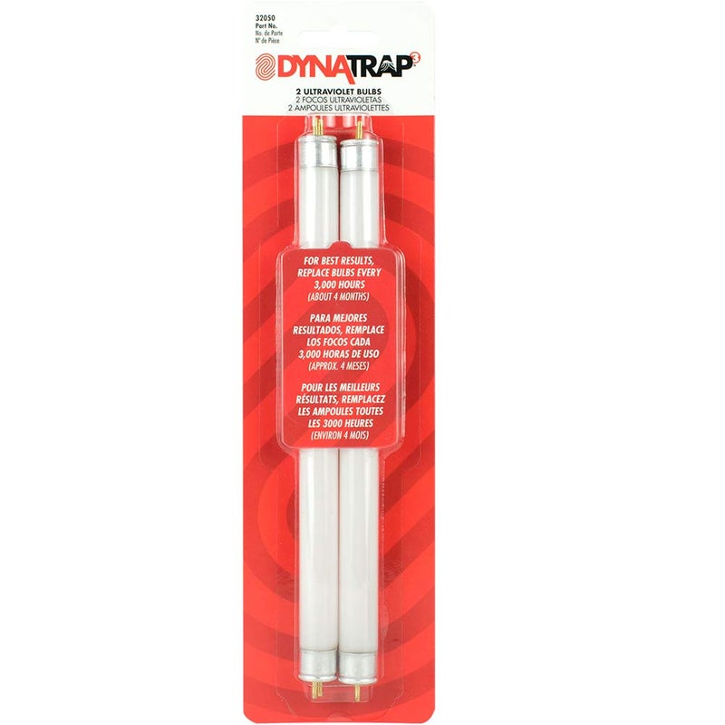 DynaTrap 32050 6-Watt UV Replacement Bulbs for 1 Acre DynaTrap Mosquito & Flying Insect Trap Models DT2000XL and DT2000XLP - 2 Bulbs,White - Image 1