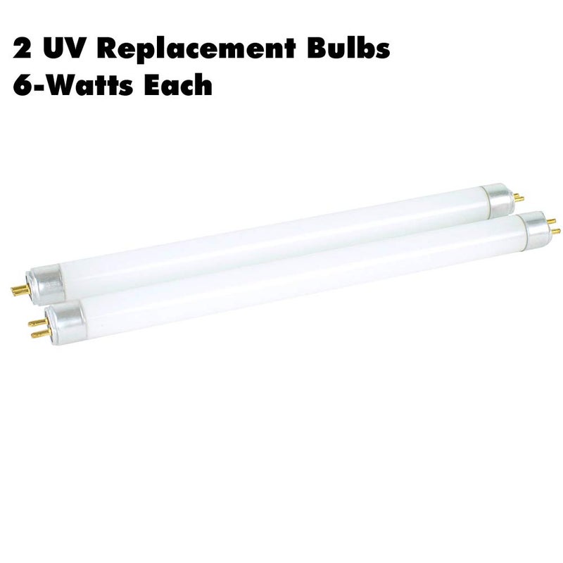 DynaTrap 32050 6-Watt UV Replacement Bulbs for 1 Acre DynaTrap Mosquito & Flying Insect Trap Models DT2000XL and DT2000XLP - 2 Bulbs,White - Image 2