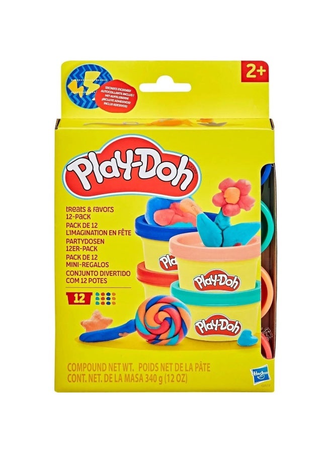 Play-Doh Treats & Favors Modeling Compound Set (Pack Of 12, 340 G) - Image 1