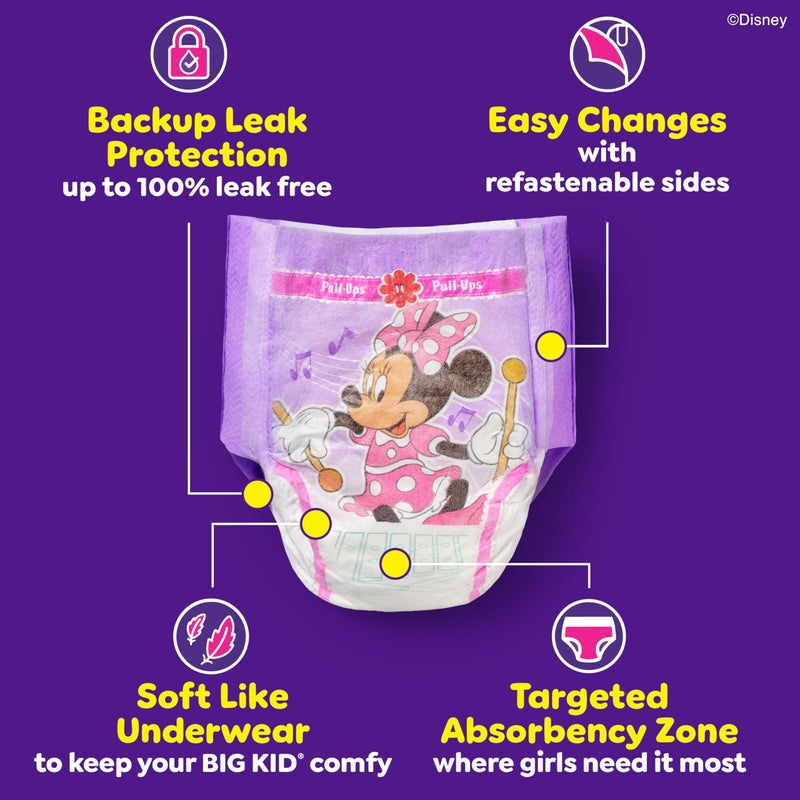 Pull-Ups Girls' Potty Training Pants, Size 2T-3T Training Underwear (16-34 lbs), 124 Count (4 packs of 31) - Image 4