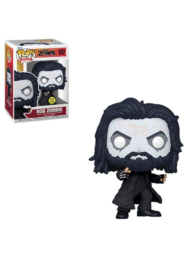 Funko Funko Pop! Rock: Rob Zombie Special Edition Glow in The Dark Exclusive Figure #337  - Image 4
