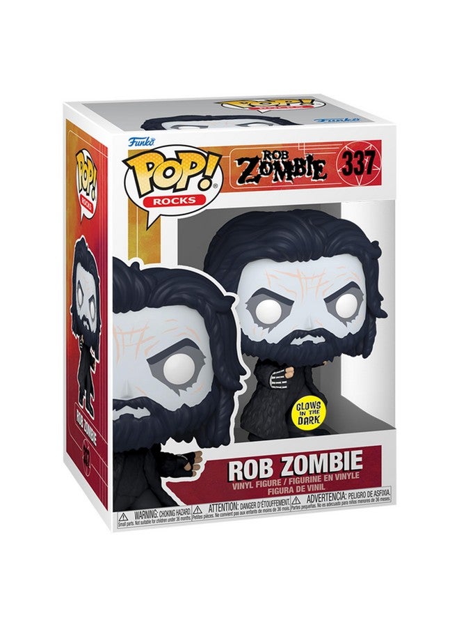 Funko Funko Pop! Rock: Rob Zombie Special Edition Glow in The Dark Exclusive Figure #337  - Image 1